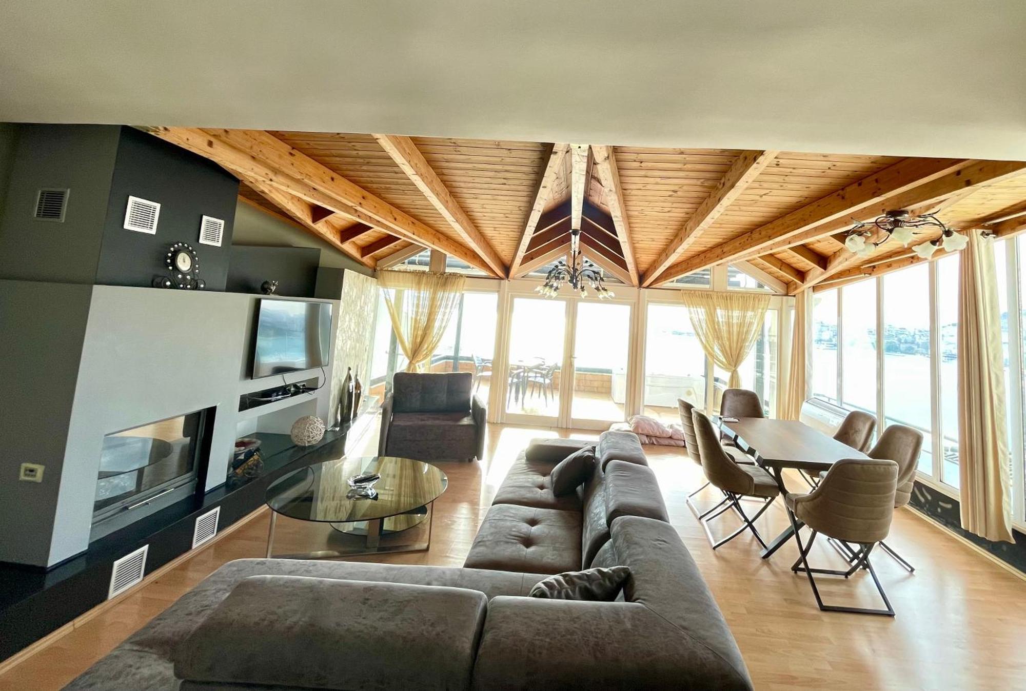 Sarandë Seaview Golden Penthouse 아파트 외부 사진