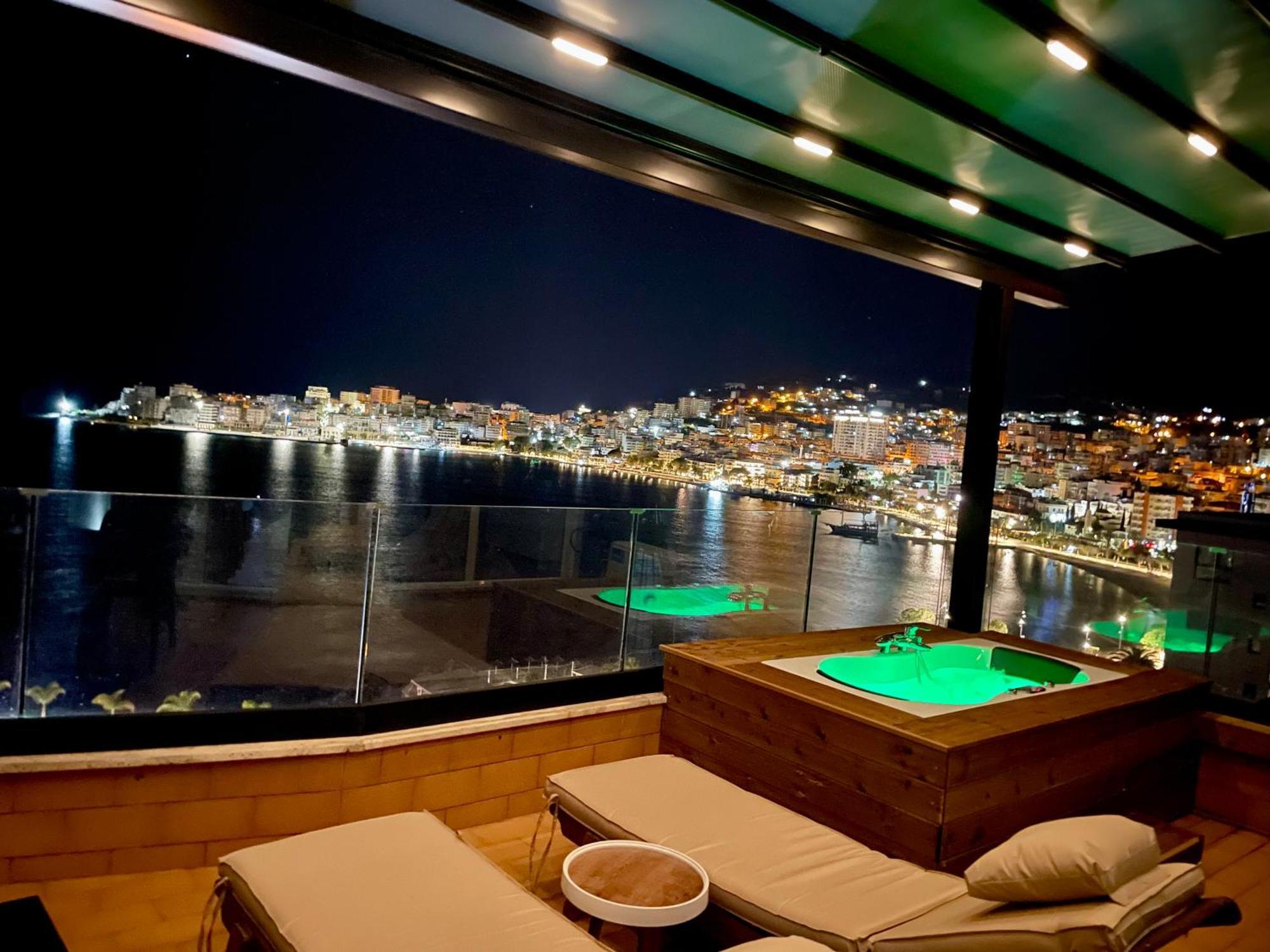 Sarandë Seaview Golden Penthouse 아파트 외부 사진