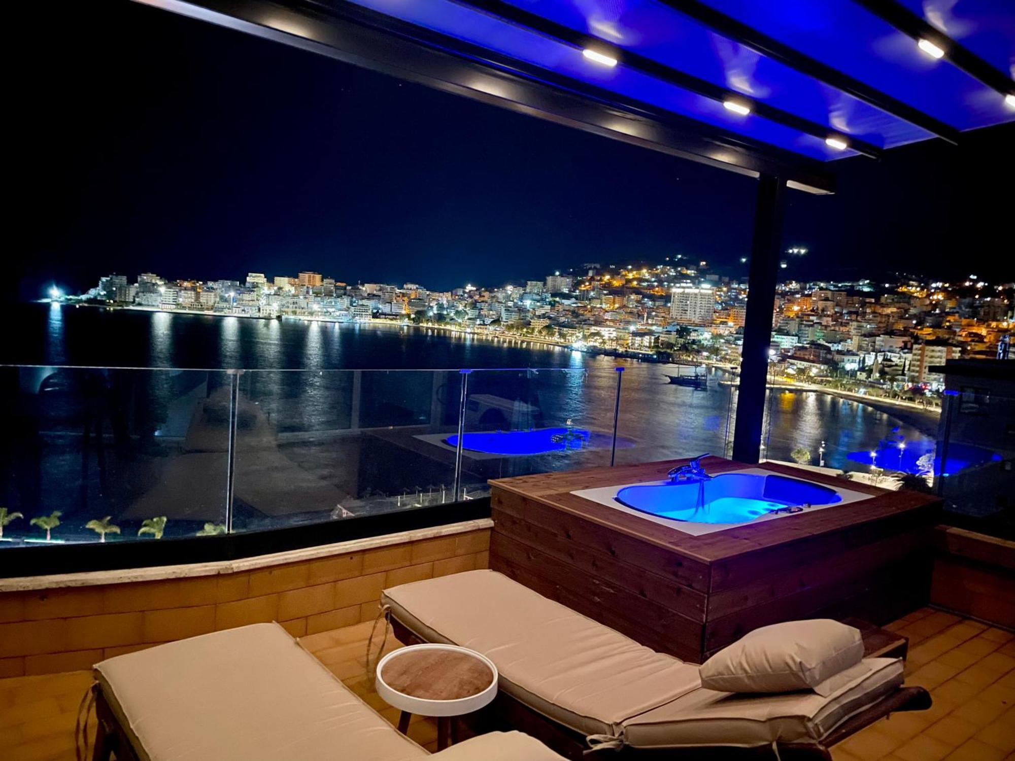 Sarandë Seaview Golden Penthouse 아파트 외부 사진