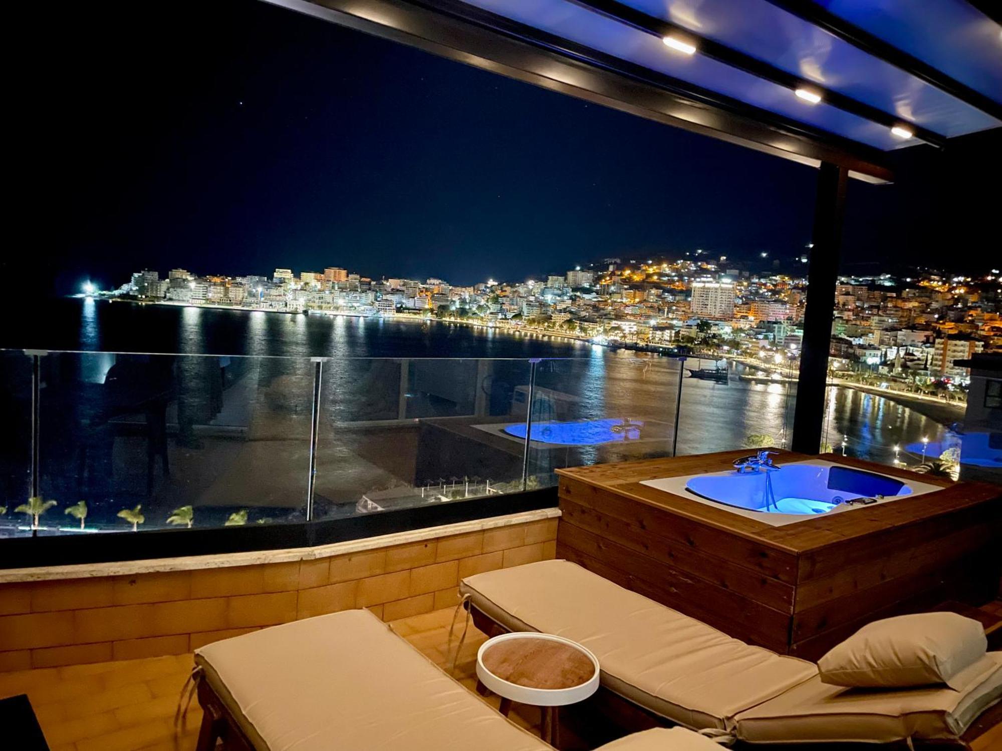 Sarandë Seaview Golden Penthouse 아파트 외부 사진