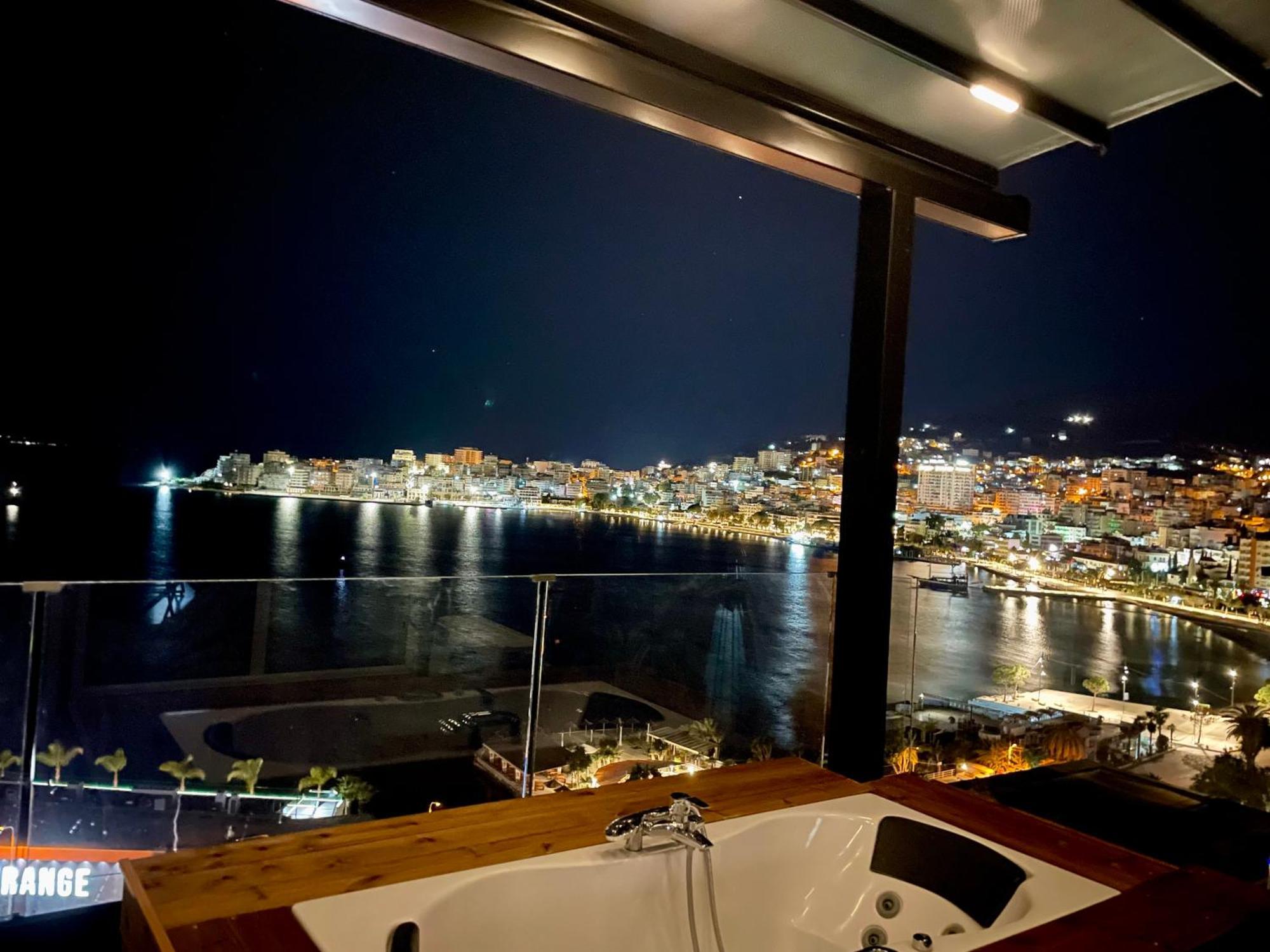 Sarandë Seaview Golden Penthouse 아파트 외부 사진